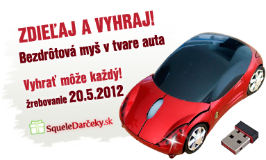 Zdieľaj na facebooku a vyhraj