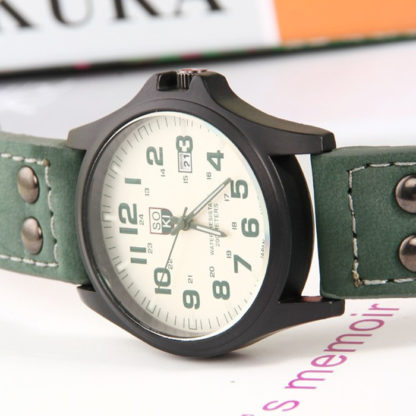 Náramkové hodinky Military Sport Green