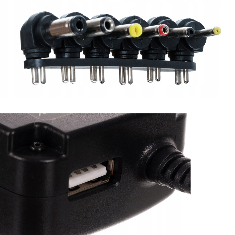 Univerzálny napájací adaptér s reguláciou napätia 30W, 3-12V