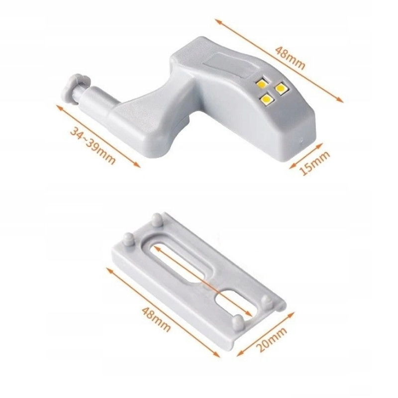 Osvetlenie do skrine na pánty / závesy