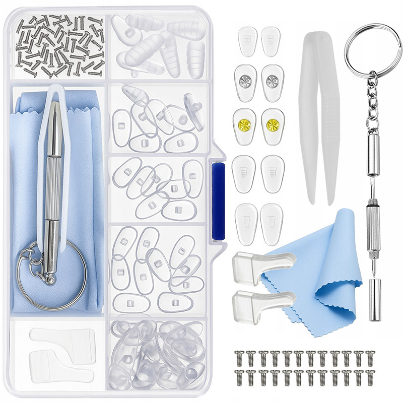 Súprava na opravu okuliarov (126 dielov)