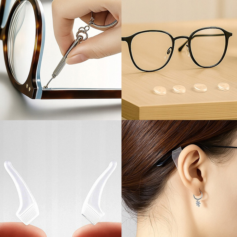 Súprava na opravu okuliarov (126 dielov)